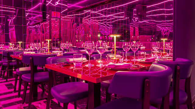 Glyphoris stilfulle restaurantsal